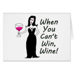 Wine Vixen Simply Wicked When You Can't Win, Wine cards