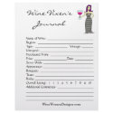 Wine Vixen's Wine Notes Journal letterhead by Victoreeah Wine Vixen's Wine Notes Journal letterhead