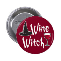 Wine Witch Pins
