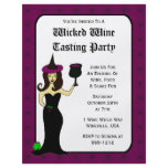 Wine Witch Wicked Wine Tasting Halloween Event flyers