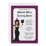 Wine Witch Wicked Wine Tasting Halloween Invites
