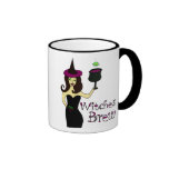 Wine Witch "Witches Brew" Halloween Mug