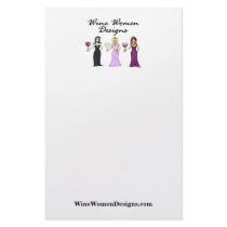 Wine Women Designs Promotional Stationery Design