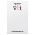Wine Women Designs Promotional Stationery Design