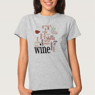 Wine Word Cloud Design