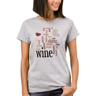 Wine Word Cloud Design