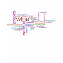 Wine Word Cloud t-shirts by WordClouds Wine Word Cloud t-shirts