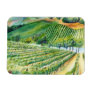 Winery Artwork Vineyard Painting Magnet