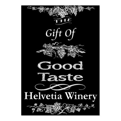 Winery Gift Card take 2 Business Card