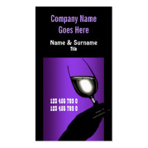Winery vineyard wine purple black white business card templates