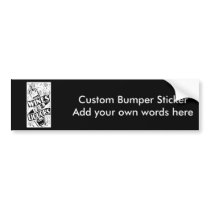 Wines & Liquors White bumper stickers