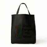Wineycat "Don't Forget The Wine!" Shopping Bag