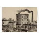Winfield Roller Mills, Blissand Wood, Kansas Greeting Cards