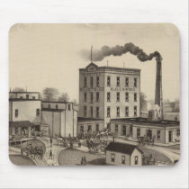 Winfield Roller Mills, Blissand Wood, Kansas Mousepads