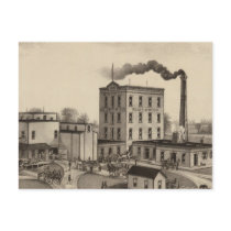 Winfield Roller Mills, Blissand Wood, Kansas Post Cards