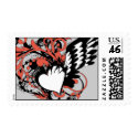 wing&heart postage by VioDeSign wing&heart postage