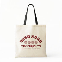 wing kong trading co. big trouble in little china tote bags