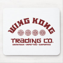 wing kong trading co. big trouble in little china mouse pad