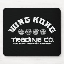 wing kong trading co. big trouble in little china mousepad