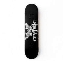 Wing Logo Skateboard by crypticiscoming Wing Logo Skateboard