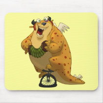 Wing-Tailed Unicordionist Mousepad