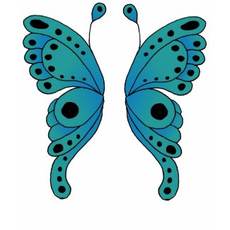 Wing Teal and Black shirt