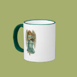 Winged Angel and Harp Mug