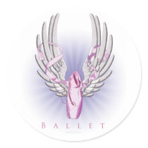 Winged Ballet stickers by eBrushDesign Winged Ballet stickers