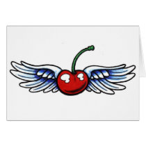 Winged Cherry cards