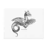 Winged dragon postcard