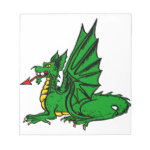 Winged dragon red tongue side png memo pads Winged dragon red tongue side png memo pads