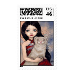 "Winged Ferret" Stamp