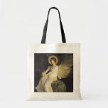 Winged Figure Seated Upon a Rock by Abbott Thayer Canvas Bag