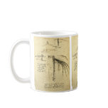 Winged Flying Machine Sketch by Leonardo da Vinci Coffee Mug