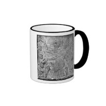 Winged Genie Worshipping the Sacred Tree Coffee Mugs