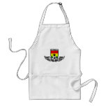 Winged Ghana soccer football emblem aprons