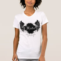 Winged Grungy 'Fate' Argyle Top t-shirts