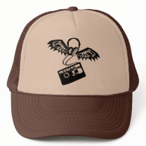 Winged Headphones Hat