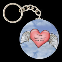 Winged Heart keychains