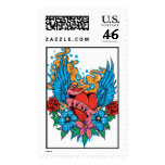 Winged Heart Love Postage