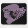 Winged Heart Mouse Mat