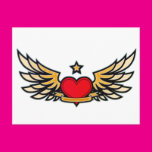 Winged Heart Postcard