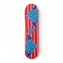 Winged Heart Red White Blue Skatedeck skateboards