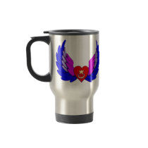 Winged Heart Travel Mug