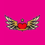 Winged Heart T Shirt