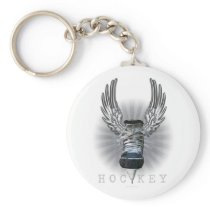 Winged Hockey keychains