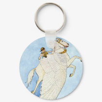 Winged Horse Key Chain keychains by monstervox Winged Horse Key Chain keychains
