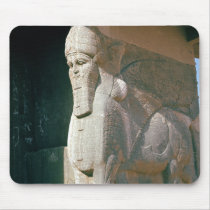 Winged human-headed bull, Neo-Assyrian Period Mouse Pads