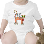 Winged Kitty with Heart T-Shirt