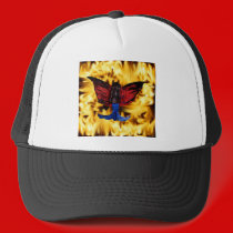 winged lady in the fire hats